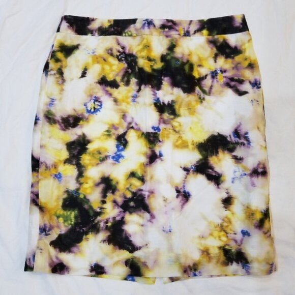 J.Crew tie-dye pencil skirt Women's size 4 (U10) - Picture 6 of 6